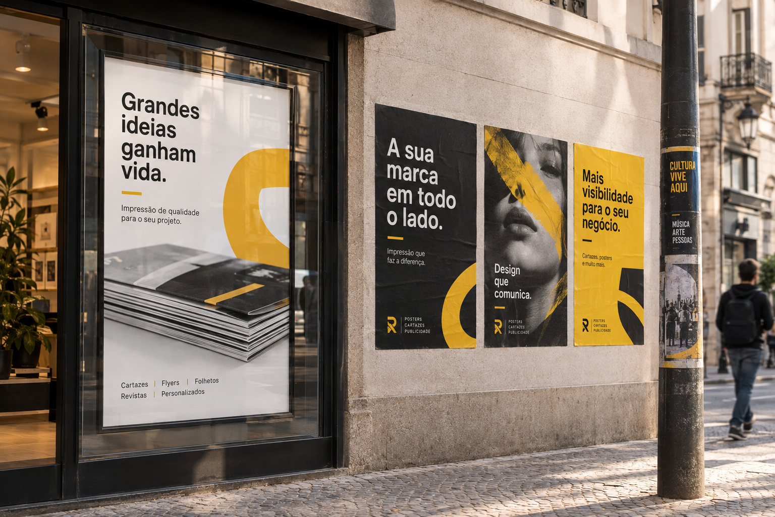 Personalização têxtil por impressão digital